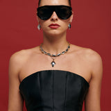 Gia Necklace | Silver