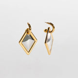 Lusso Earrings | Gold Hoop