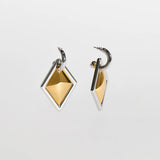 Lusso Earrings | Silver Hoop