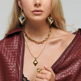 Jacinta Necklace | Gold