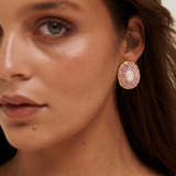 Siren Earrings - Blush